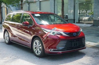 Toyota Sienna   Platinum  2022 - Bán ô tô Toyota Sienna Platinum năm 2022, màu đỏ, nhập khẩu nguyên chiếc