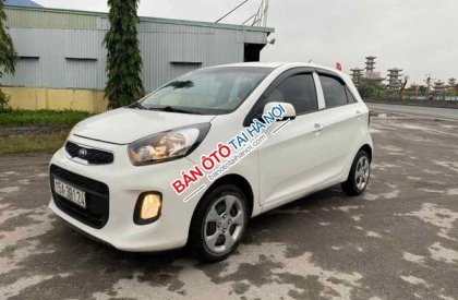 Kia Morning MT 2018 - Cần bán lại xe Kia Morning MT sản xuất 2018, màu trắng xe gia đình