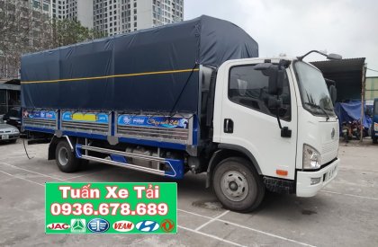 Howo La Dalat 2022 - Xe tải FAW 8 tấn thùng mui bạt dài 6.2M, động cơ Weichai 140PS