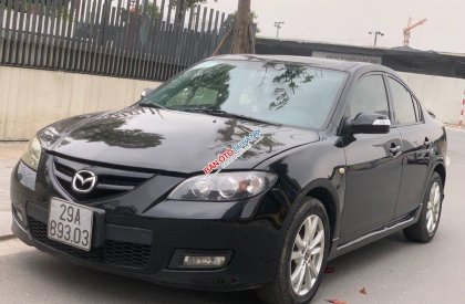 Mazda 3 2009 - Bán Mazda 3 2.0 năm sản xuất 2009, màu đen, xe nhập số tự động, giá 275tr