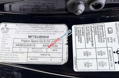 Mitsubishi Pajero Sport 2019 - Màu đen, nhập khẩu nguyên chiếc, giá chỉ 879 triệu