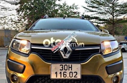 Renault Sandero   1.6 AT   2017 - Cần bán gấp Renault Sandero 1.6 AT sản xuất năm 2017, màu nâu, xe nhập  