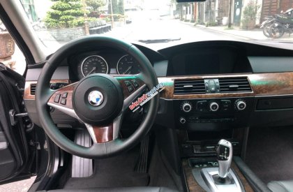 BMW 530i 0 2007 - Cần bán BMW 530i năm sản xuất 2007, màu đen, xe nhập, giá tốt