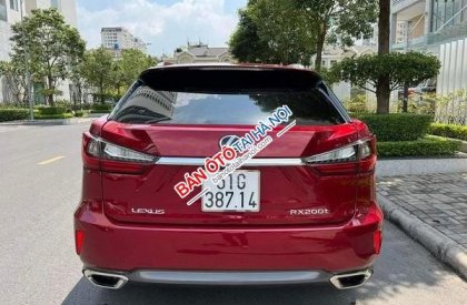 Lexus RX 200 2017 - Cần bán lại xe Lexus RX 200T sản xuất 2017, màu đỏ