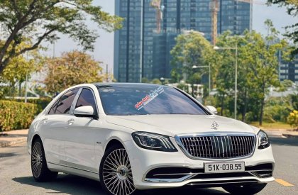 Mercedes-Benz S 450L 2020 - Màu trắng, nội thất nâu