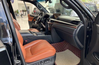 Lexus LX 570 2016 - Bán xe Lexus LX570 màu đen nội thất Nâu da bò