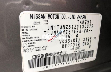Nissan Murano   sx 12 Nhật máy 3.5 xe chất chạy ít 2012 - Nissan Murano sx 12 Nhật máy 3.5 xe chất chạy ít