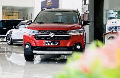 Suzuki XL 7 SUV 2018 - SUZUKI XL7 ƯU ĐÃI LỚN THÁNG 9 - SUZUKI XL7 NHẬP KHÂU 7 CHỖ - SUZUKI XL7 MÀU ĐỎ NÓC ĐEN 