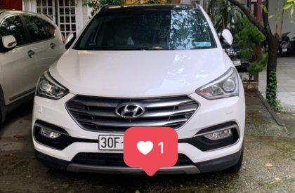 Hyundai Santa Fe 2018 - Chính chủ bán xe Santafe 2018- Màu trắng- bản full cao cấp ,cửa sổ trời