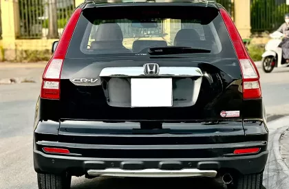 Honda CR V 2.4L 2010 - Bán xe Honda CR-V 2.4L 2010 mầu đen nội thất nâu