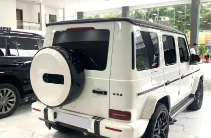 Mercedes-Benz G class G63 AMG 2021 - Bán Mercedes G63 AMG nhập Đức, sản xuất 2021, full các bon, xe mới 99%