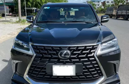 Lexus LX 570 2021 - Bán xe Lexus LX570 Super Sport Trung Đông xịn model 2021 màu Đen nội thất nâu da bò