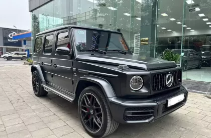 Mercedes-Benz G63 AMG 2021 - Mercedes G63 AMG sản xuất 2021, lăn bánh 1 vạn km, xe đẹp như mới.