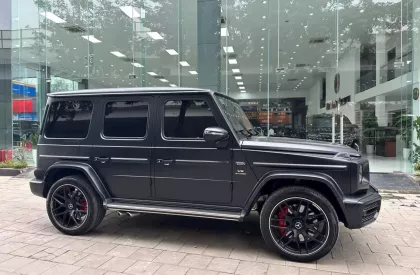 Mercedes-Benz G63 AMG 2021 - Mercedes G63 AMG sản xuất 2021, lăn bánh 1 vạn km, xe đẹp như mới.