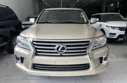 Lexus LX 570 2012 - Em đang có chiếc Lexus LX570 màu vàng cát bản xuất Mỹ , xe sản xuất năm 2012 xe còn nguyên bản