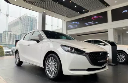 Mazda 2 tất cả phiên bản và màu 2024 - Bán ô tô Mazda 2 tất cả phiên bản và màu 2024, màu trắng, nhập khẩu chính hãng giá cạnh tranh