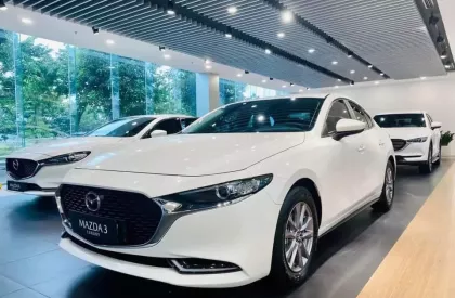 Mazda 3 Deluxe 2024 - Bán xe Mazda 3 Deluxe 2024, màu trắng, 579 triệu