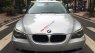 BMW 5 Series 520i 2004 - Bán xe BMW 5 Series sản xuất 2004 màu bạc, 408 triệu, xe nhập ĐKLĐ 2008 xe đẹp