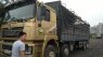 Xe tải Trên 10 tấn 2015 - Bán xe tải SHACMAN 4 chân, 18 tấn đời 2015, màu vàng, nhập khẩu TQ