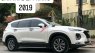 Hyundai Santa Fe 2.4AT   2019 - Cần bán lại xe Hyundai Santa Fe 2.4AT 2019, màu trắng
